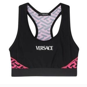 Versace Women's Greca Signature racerback sports bra Size 3 / Small (NWT)